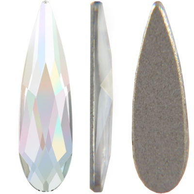 Swarovski Crystals - Raindrop - Crystal AB