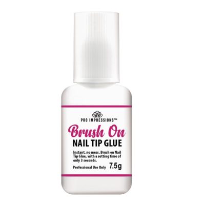 Pro impressions - Professional Brush On Nail Tip Glue - 7.5g